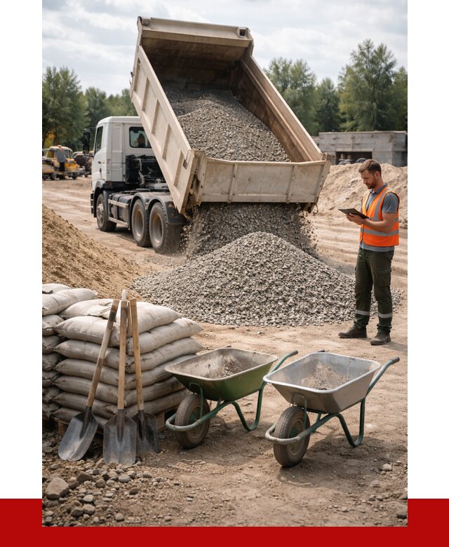 Доставка нерудных материалов в Ревде от 1269 руб. | ПРОНЕРУДРвд