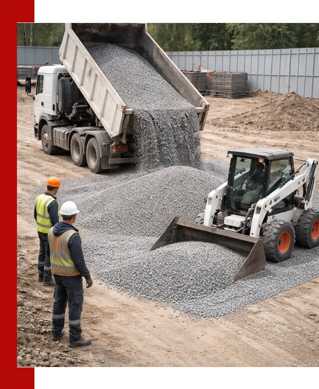 Доставка и продажа гранитного щебня фракции 0-5 в Ревде