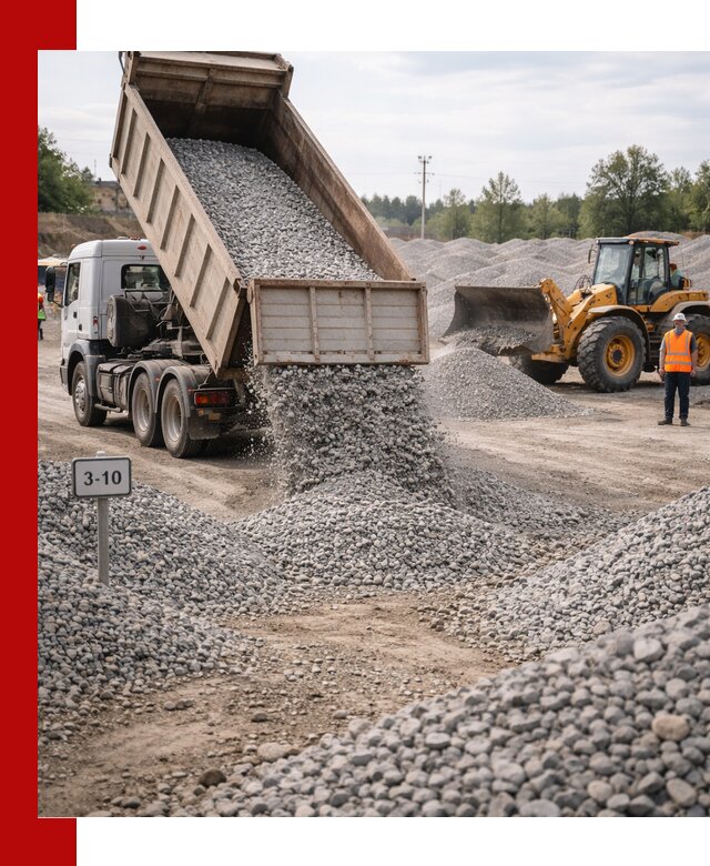 Гранитный щебень фракции 3–10: доставка и продажа в Ревде