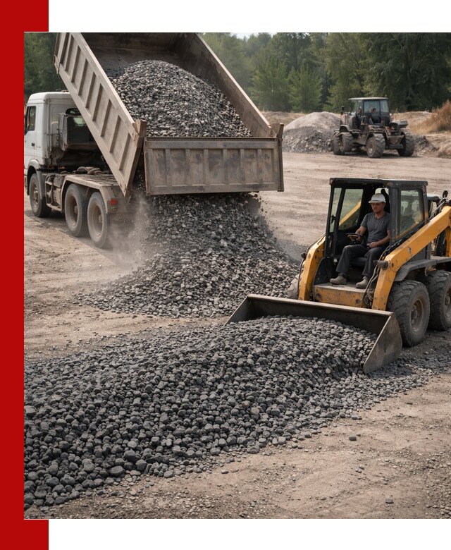 Гранитный щебень фракция 40-70 с доставкой в Ревде