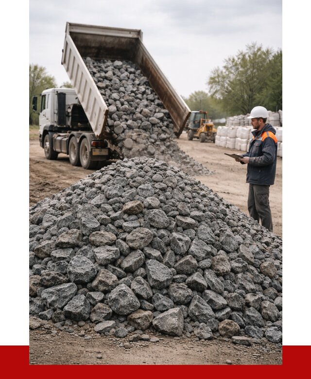 Гранитный щебень фракция 100-200 в Ревде от 4443 р. ПРОНЕРУДРвд