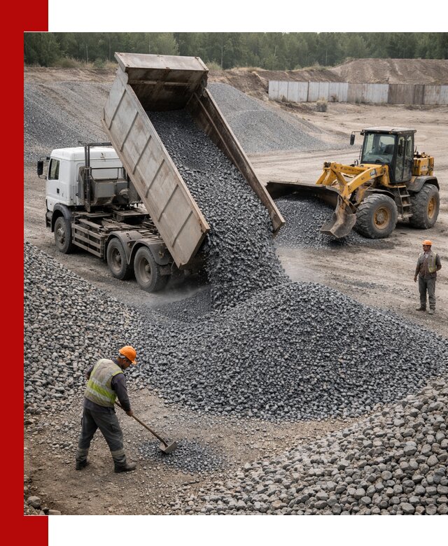 Щебень габбро-диабаз фр. 5-20 с доставкой в Ревде