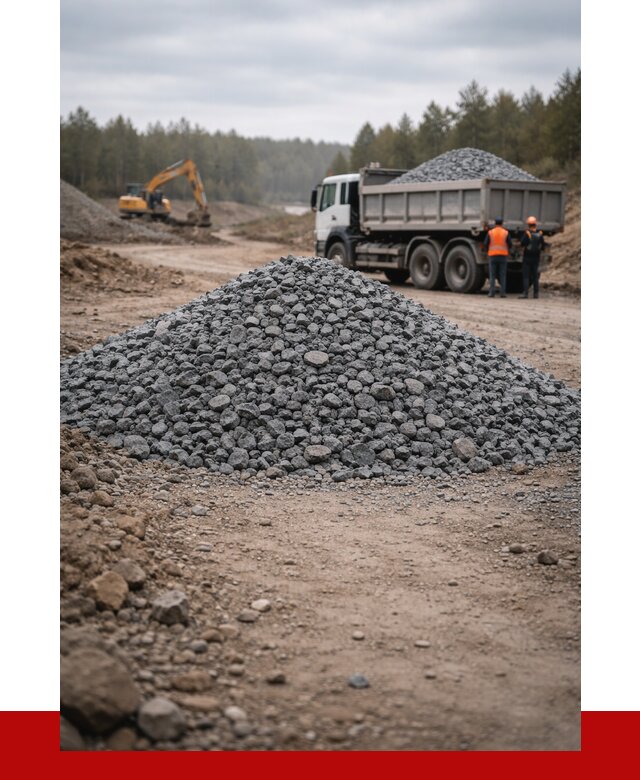 Щебень габбро диабаз фракция 40-70 в Ревде от 2327 р-ПРОНЕРУДРвд