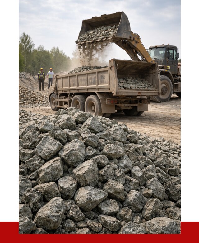 Щебень габбро диабаз фракция 70-150 в Ревде от 2962 р.|ПРОНЕРУДРвд