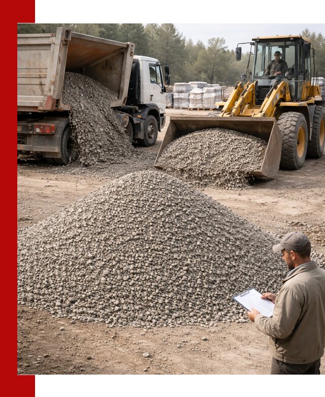 Гравийный щебень фракция 5–10 с доставкой в Ревде