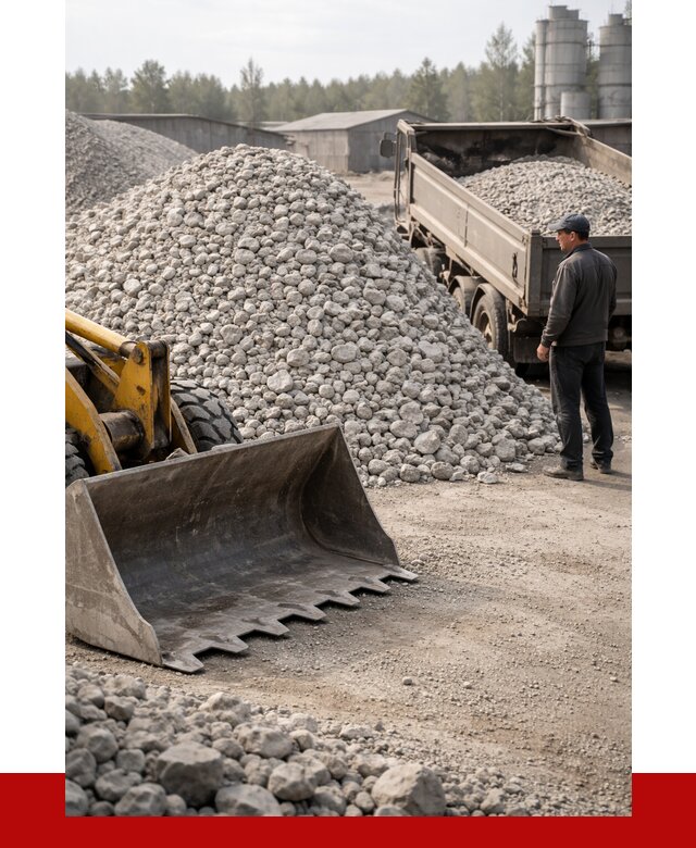 Известняковый щебень фракция 40-70 в Ревде от 4443 р. | ПРОНЕРУДРвд