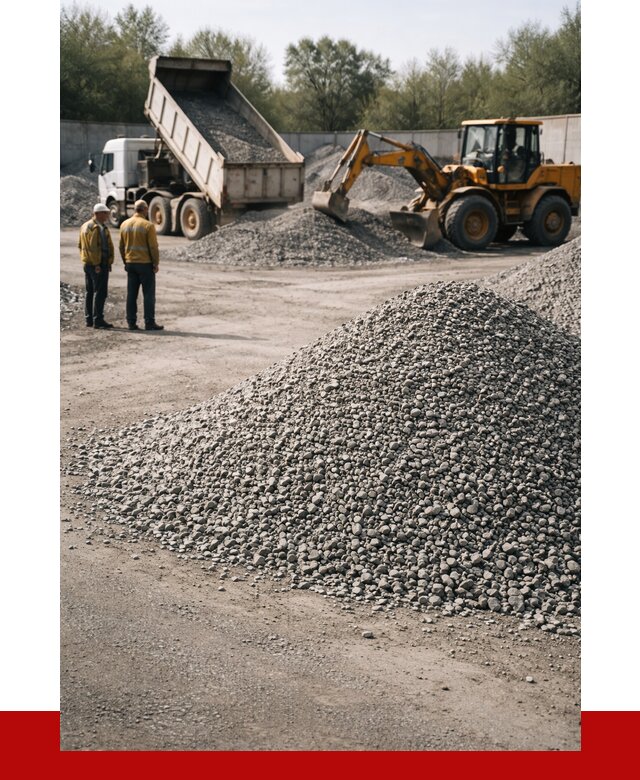 Вторичный щебень фр. 5-20 в Ревде от 1693 р. - ПРОНЕРУДРвд