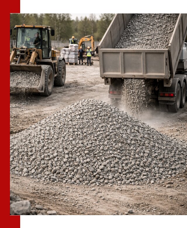 Вторичный щебень фракции 5-20 в Ревде — доставка и продажа крупнотоннажно