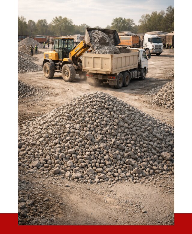 Вторичный щебень фракция 40-70 в Ревде от 1841 р, ПРОНЕРУДРвд