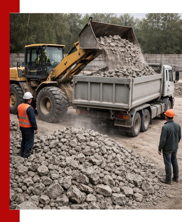 Вторичный щебень фракция 70–150 в Ревде с доставкой