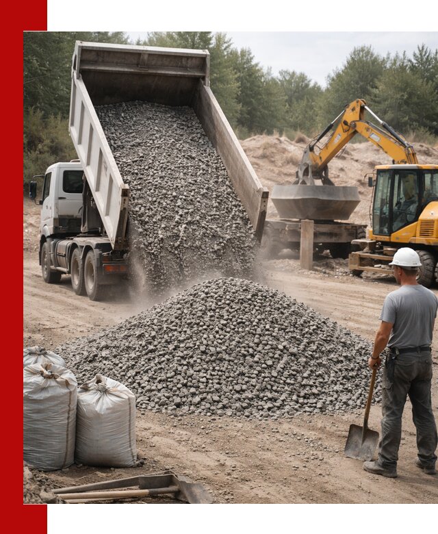 Доставка и продажа бетонного щебня в Ревде