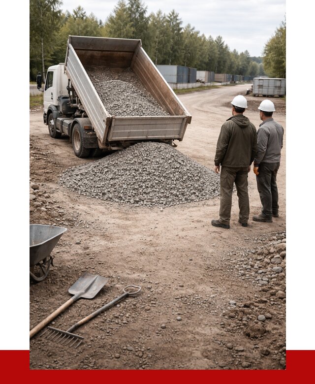 Бетонный щебень фракция 5-20 в Ревде от 3385 р., ПРОНЕРУДРвд