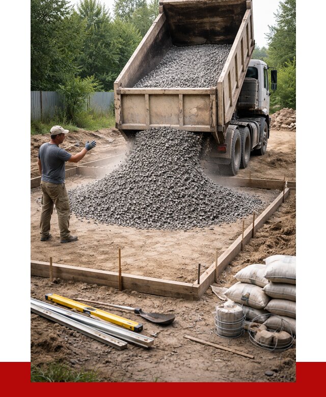Купить щебень для фундамента в Ревде от 4761 р. | ПРОНЕРУДРвд