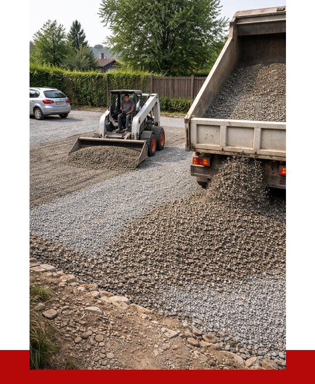 Щебень для парковки в Ревде с доставкой от 1269 р.| ПРОНЕРУДРвд