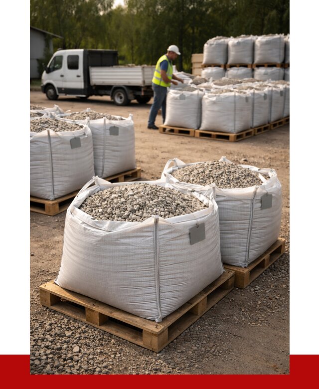 Щебень в мешках с доставкой в Ревде от 4443 р. | ПРОНЕРУДРвд