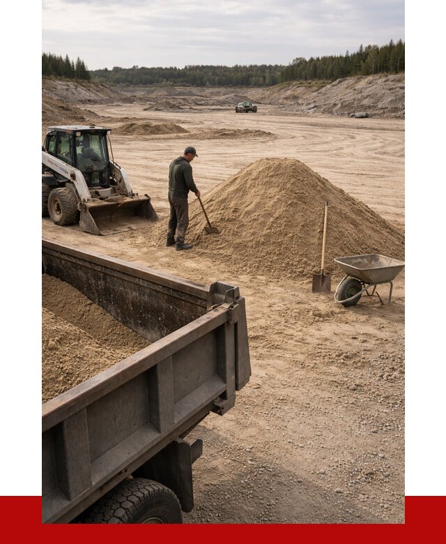 Карьерный песок среднезернистый в Ревде, от 2327 р. ПРОНЕРУДРвд