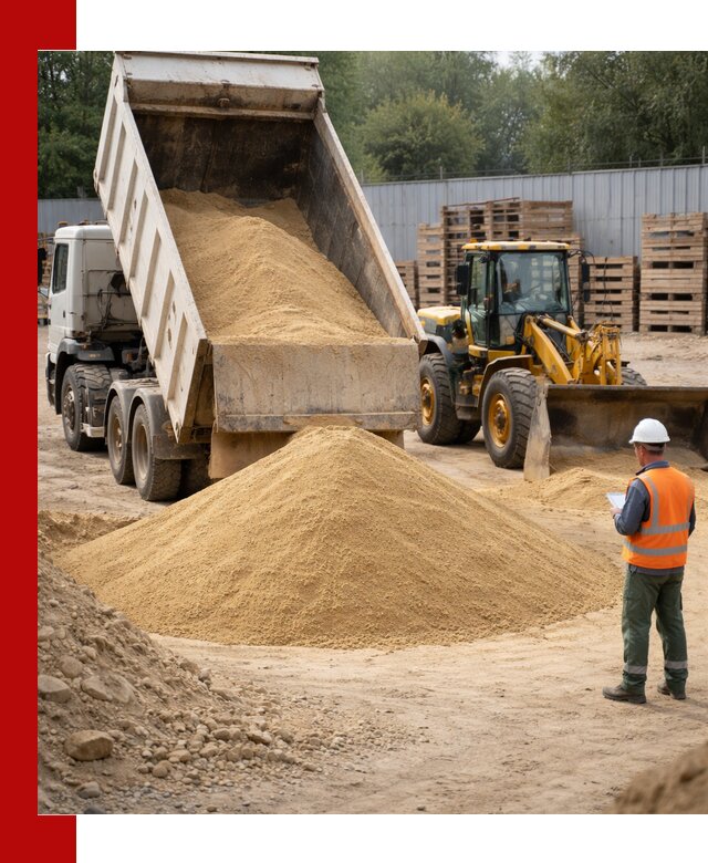 Доставка карьерного мелкозернистого песка в Ревде