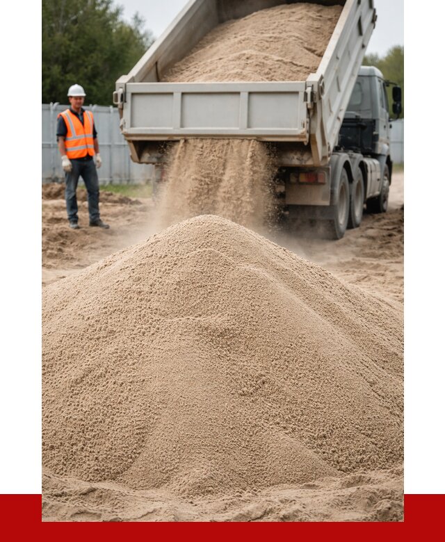 Купить сеяный песок с доставкой в Ревде от 2327 р ПРОНЕРУДРвд