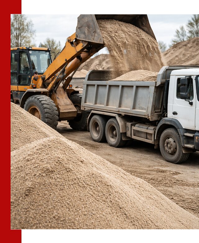 Доставка сеяного песка в Ревде оптом и в розницу