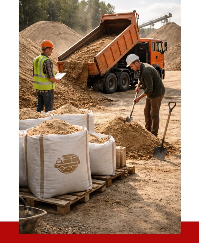 Строительный песок в Ревде от 2327 р. с доставкой, ПРОНЕРУДРвд