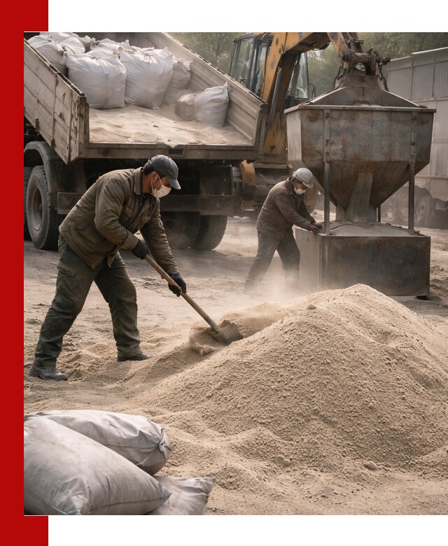 Кварцевый песок для пескоструя в Ревде — доставка и качество