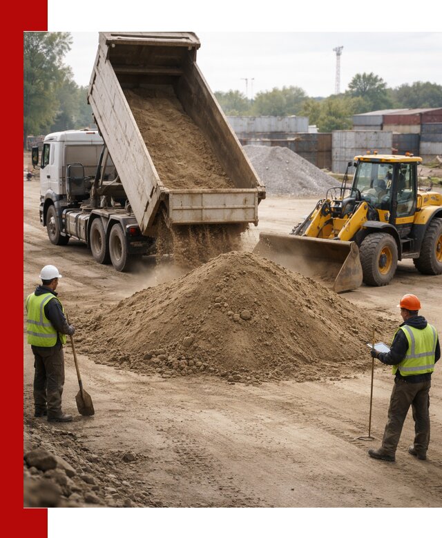 Доставка и продажа пескогрунта оптом и в розницу в Ревде