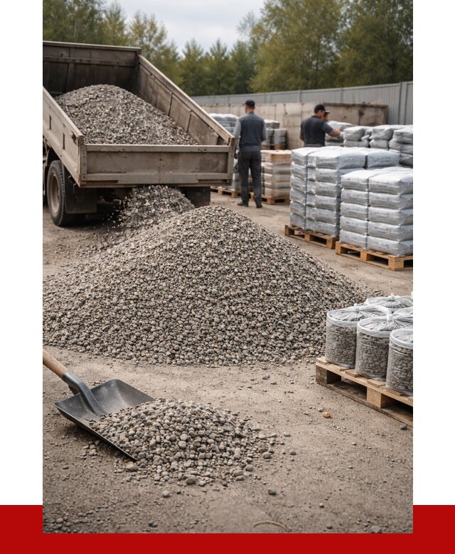 Гравий фракция 5-20 в Ревде купить от 2433 р. ПРОНЕРУДРвд