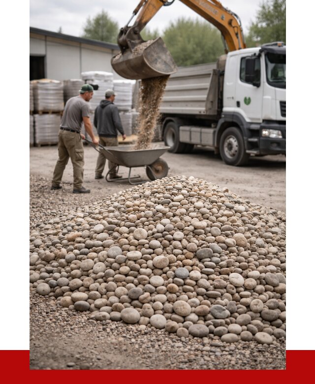 Галька декоративная в Ревде от 3385 р. за куб | ПРОНЕРУДРвд