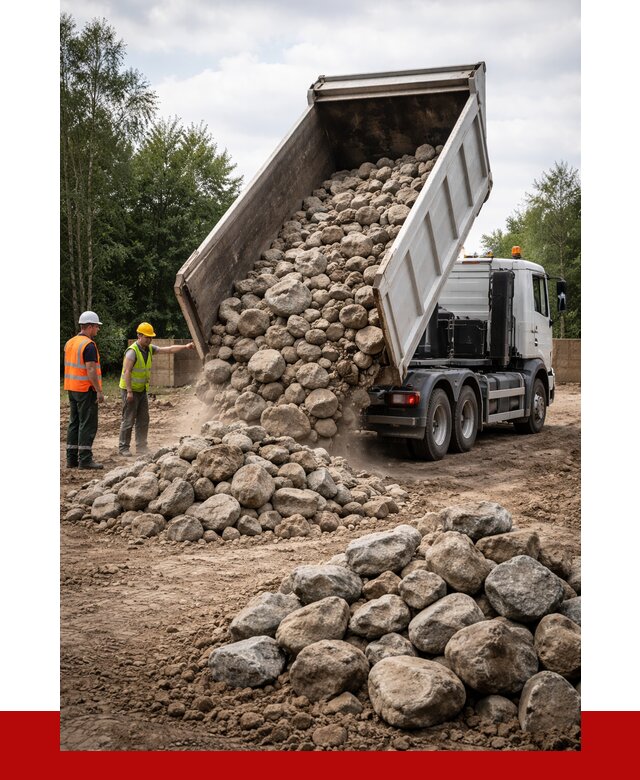 Купить булыжник в Ревде с доставкой от 4761 р. за куб | ПРОНЕРУДРвд