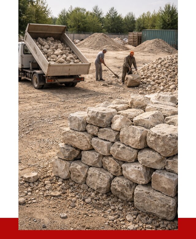 Бутовый камень известняковый в Ревде от 4443 р. | ПРОНЕРУДРвд