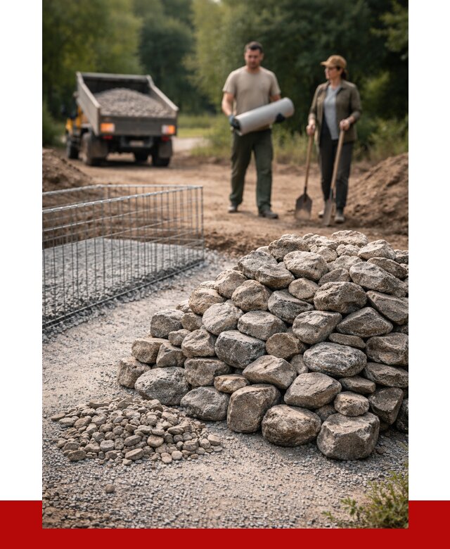 Камень для габионов фракция 100-200 в Ревде от 5078 р. | ПРОНЕРУДРвд