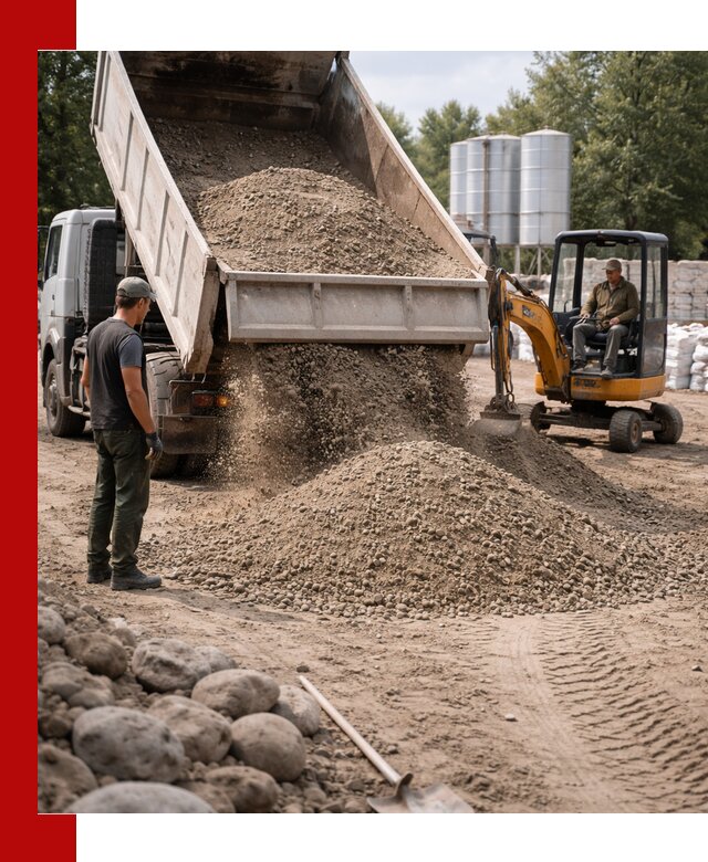 Доставка ПГС С3 в Ревде самосвалами и миксерами