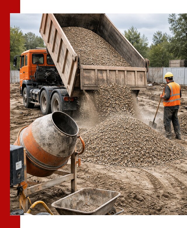 Опгс для бетона с доставкой самосвалом в Ревде от производителя