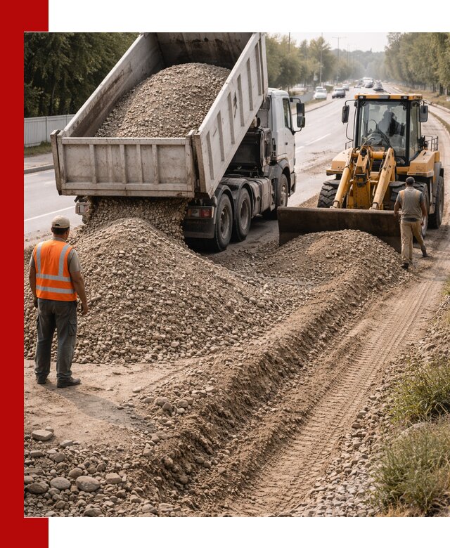 Опгс для устройства дорог и подсыпки в Ревде