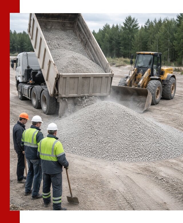 Известняковый отсев 0-5 доставка в Ревде быстро и выгодно
