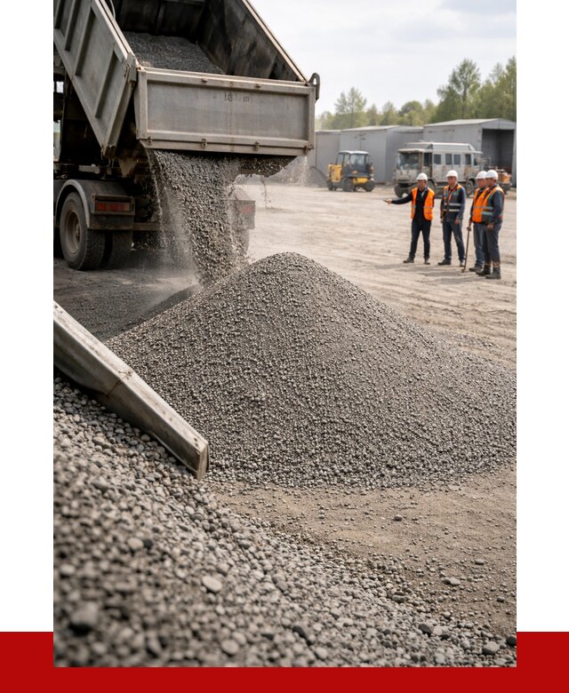 Гравийный отсев 0-5 в Ревде от 1269 р. с доставкой | ПРОНЕРУДРвд