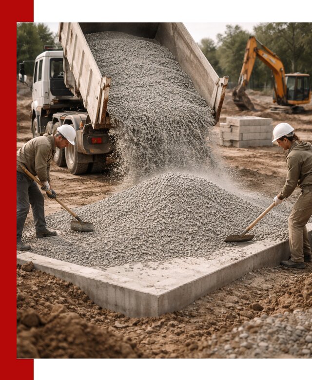 Доставка и продажа отсева для бетона в Ревде