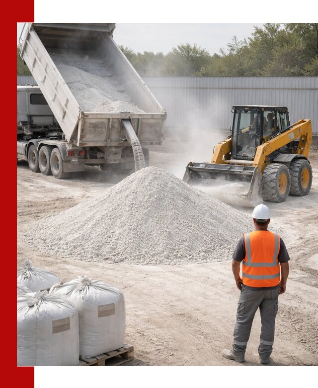 Доставка и продажа известняковой муки в Ревде