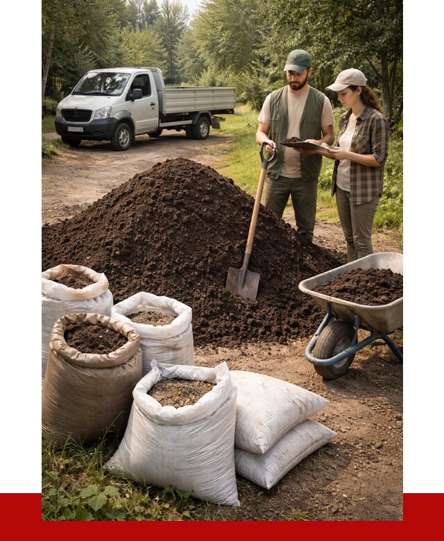 Купить грунт с доставкой в Ревде от 4761 р. за м3 | ПРОНЕРУДРвд