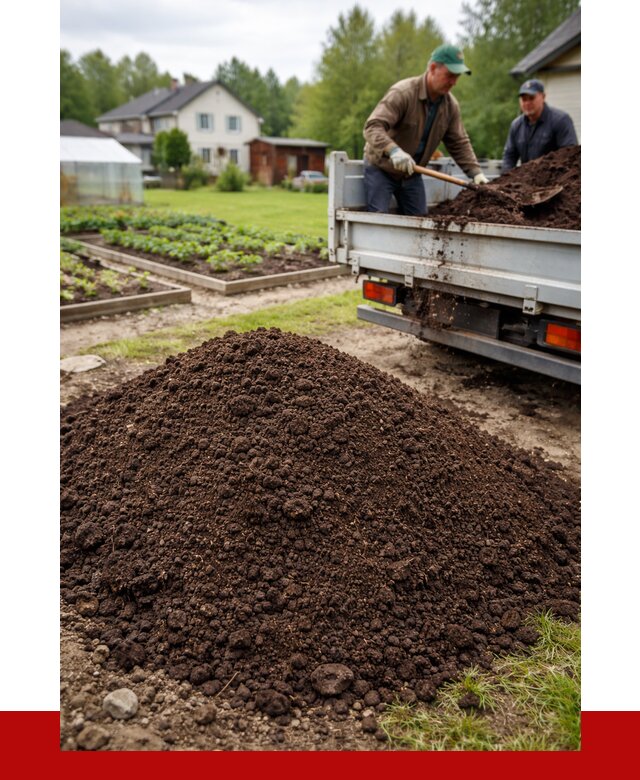 Плодородный грунт в Ревде с доставкой от 4443 р. | ПРОНЕРУДРвд