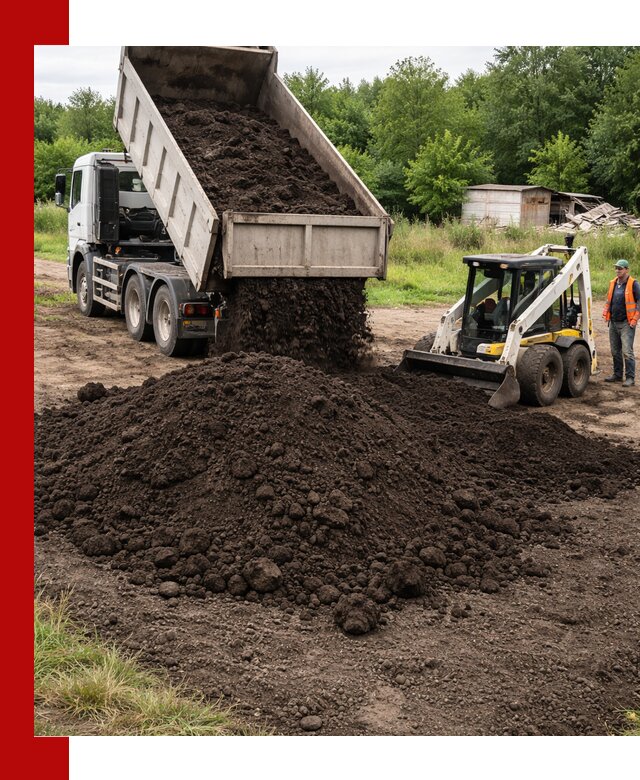 Поставка плодородной земли с доставкой самосвалом в Ревде