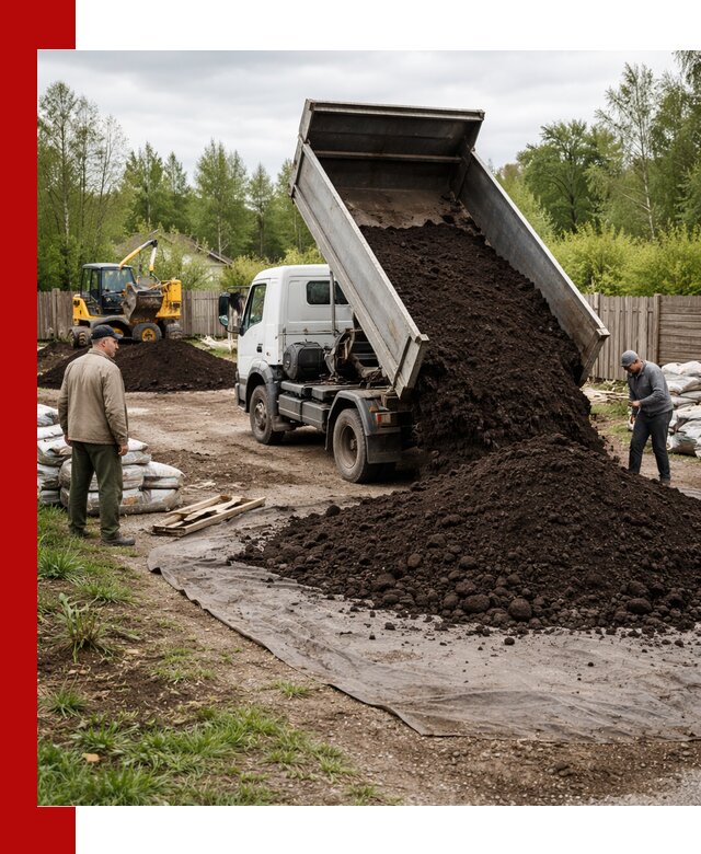 Доставка качественного почвогрунта в Ревде оптом и в розницу