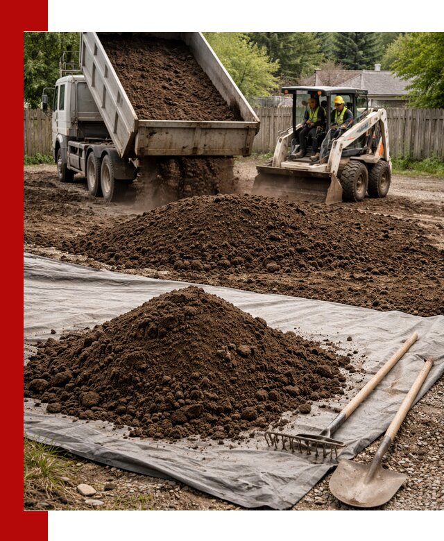 Грунт для отсыпки участка с доставкой в Ревде