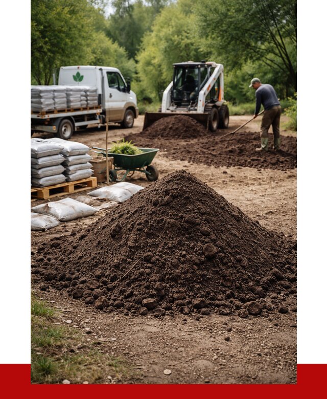 Грунт для озеленения с доставкой в Ревде от 1904 р. | ПРОНЕРУДРвд
