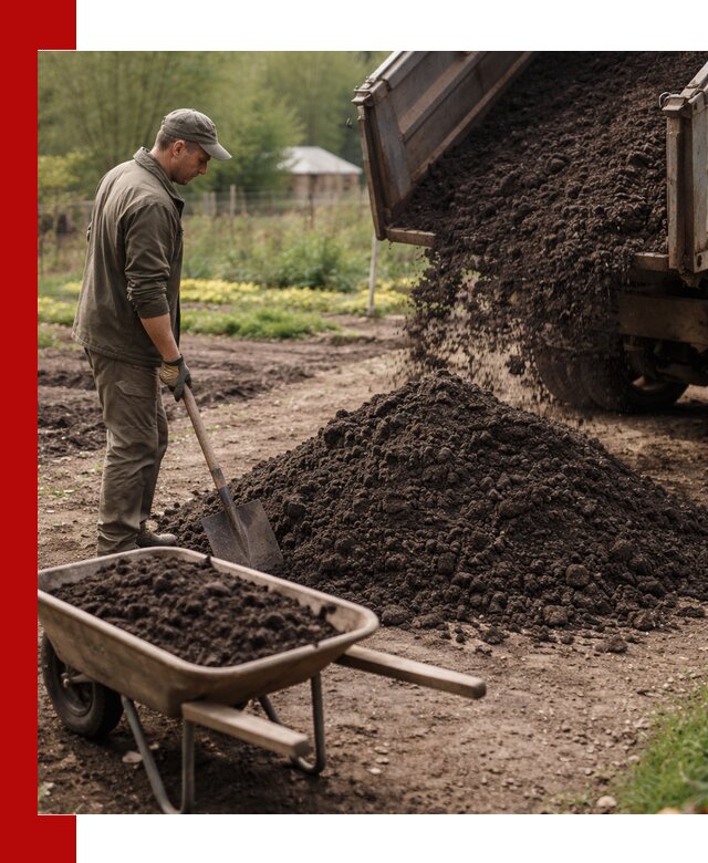 Доставка качественной земли для огорода в Ревде