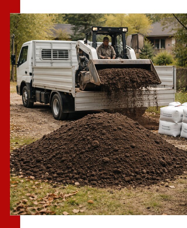 Доставка садовой земли в больших объёмах в Ревде