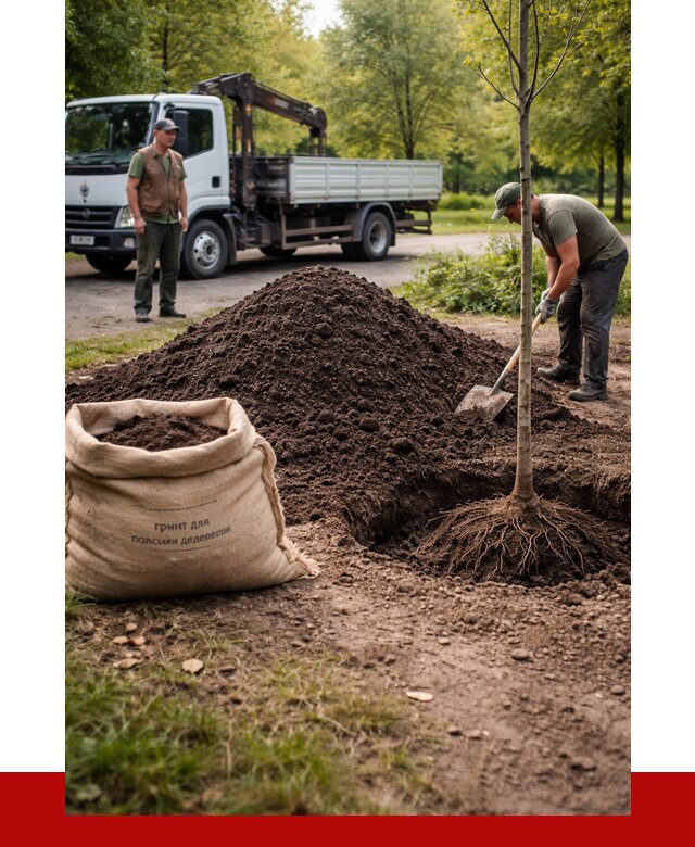 Грунт для посадки деревьев в Ревде от 1269 р. | ПРОНЕРУДРвд