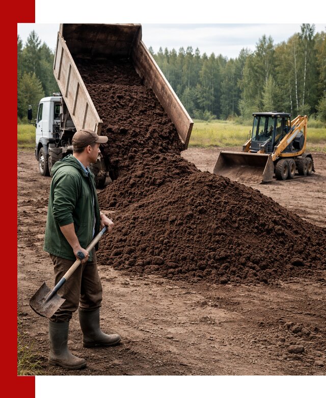 Купить верховой торф с доставкой в Ревде для садоводства и растений