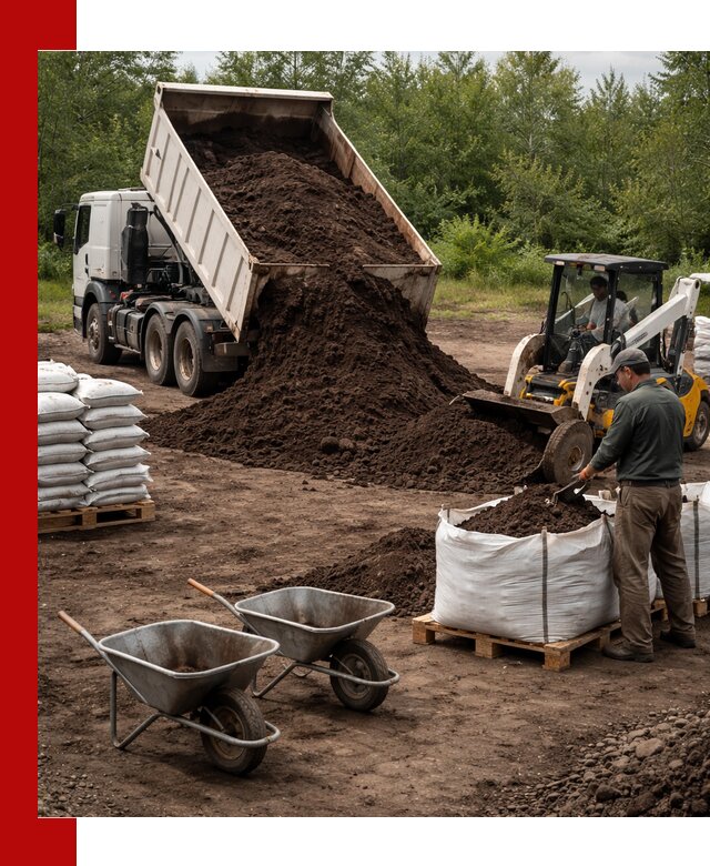 Доставка и продажа торфогрунта в Ревде оптом и в розницу