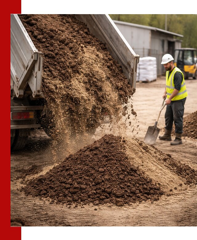 Доставка торфо-песчаной смеси в Ревде для строительства и озеленения